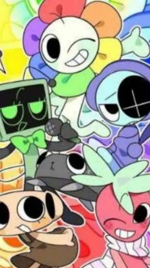 ai character: dandy's world  background