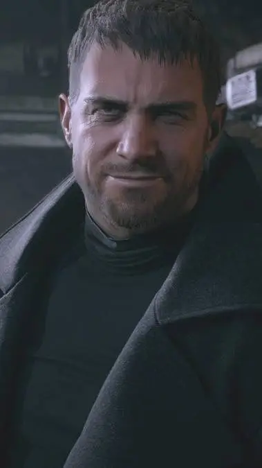ai character: chris redfield... background
