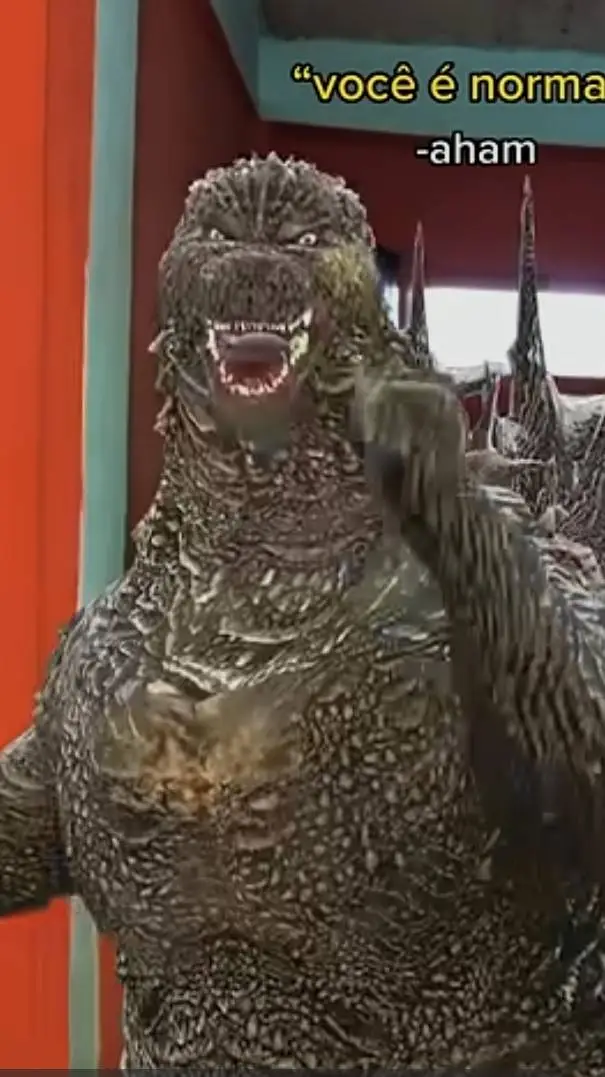 ai character: Godzilla Plus One  background
