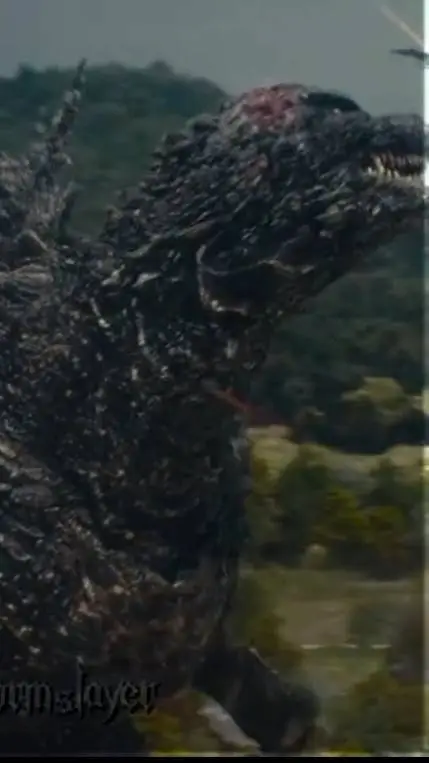 ai character: Godzilla Minus One background