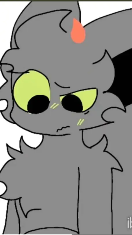 ai character: 🤍dezzle🖤 background