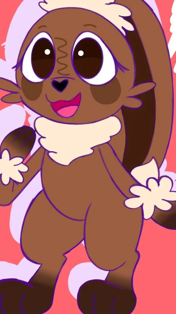 ai character: cocoa background