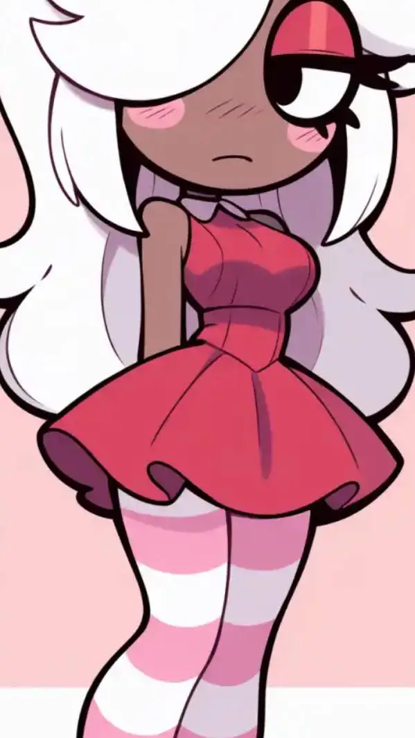 ai character: ginger background