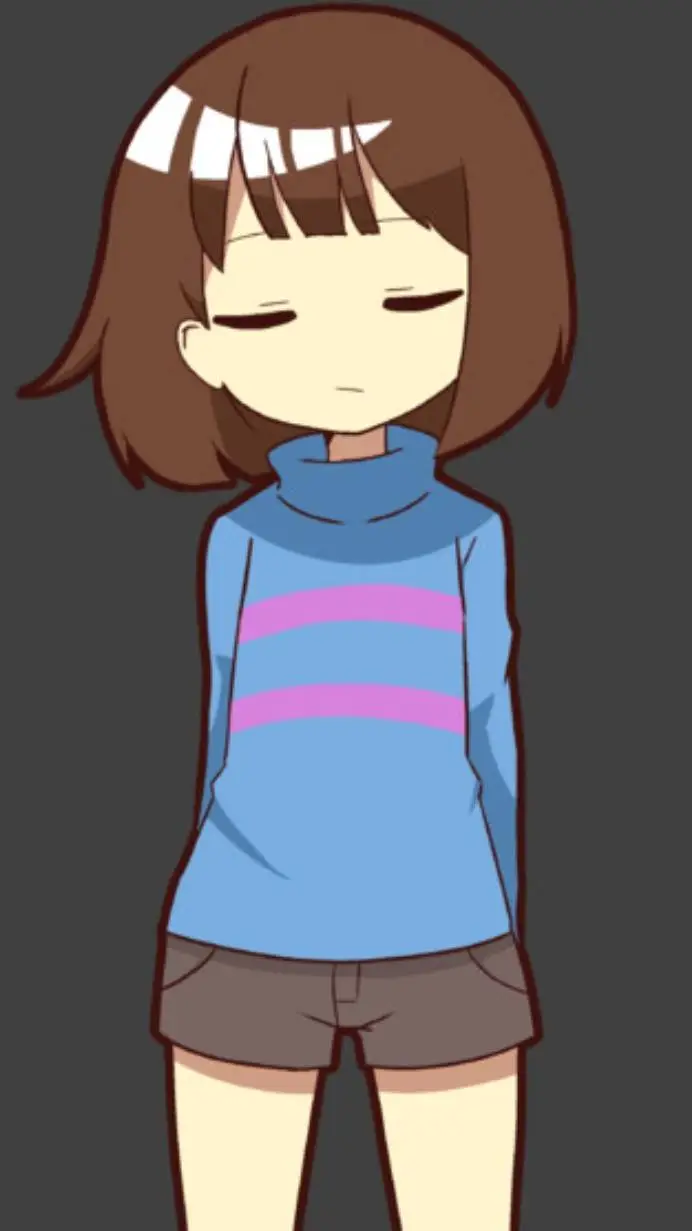 ai character: frisk background