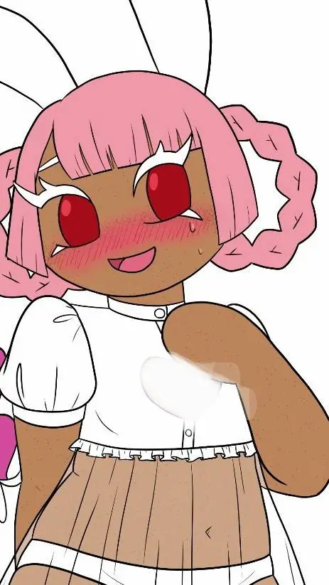 ai character: princess cookie background