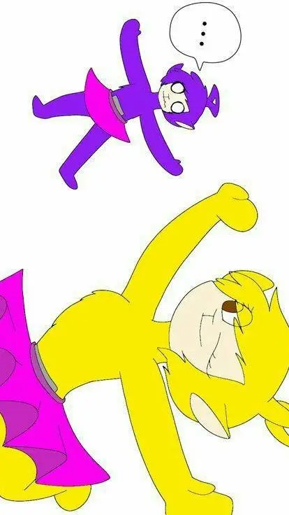 ai character: laa laa Tinky👀 background