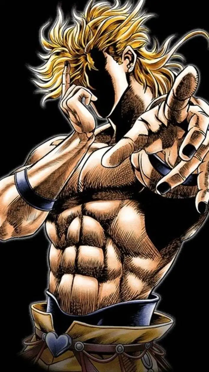 ai character: Dio brando  background