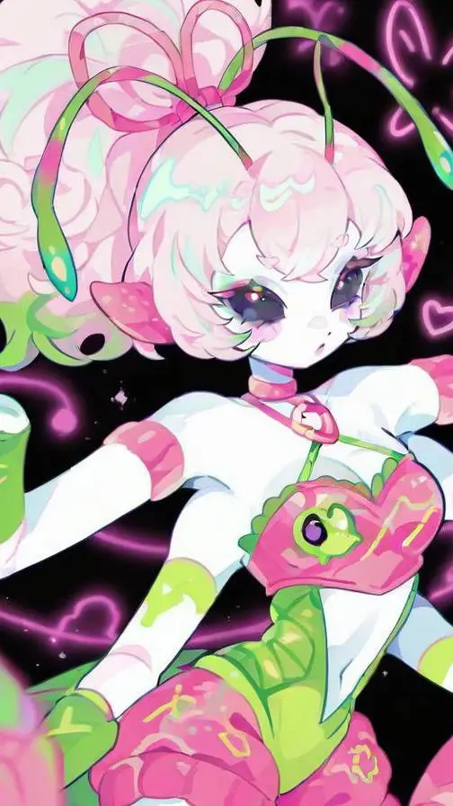 ai character: lily background