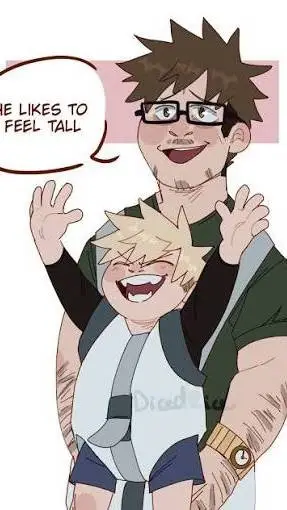 ai character: bakugous dad and k background