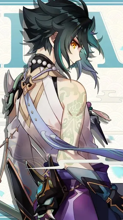 ai character: 魈 background