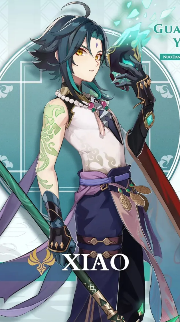 ai character: 魈 background
