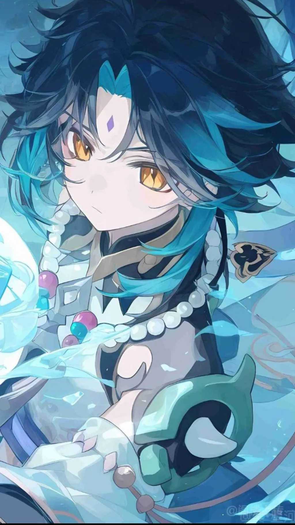 ai character: 魈 background