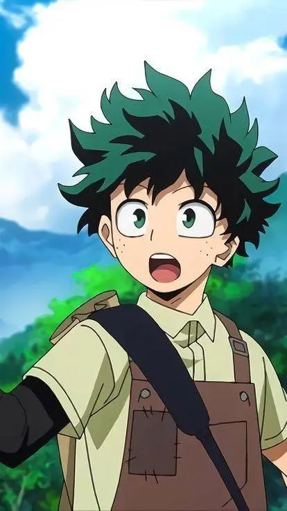 ai character: Izuku Midorya background