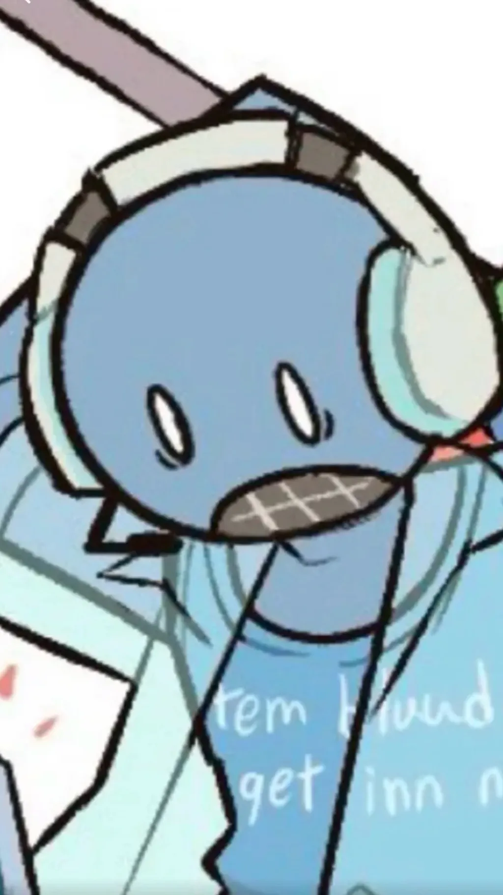 ai character: Bluudud background