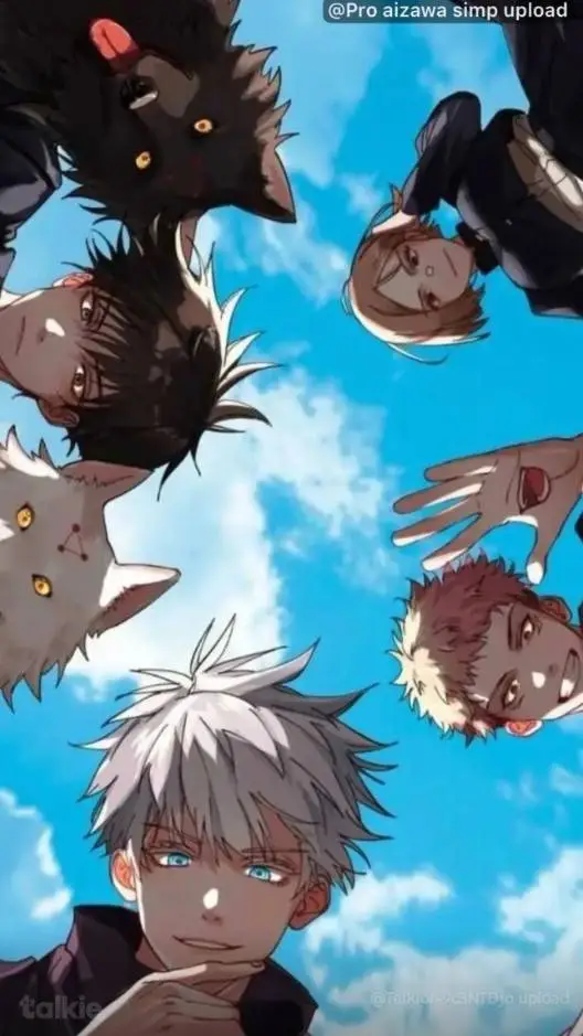 ai character: gojo strangles u background