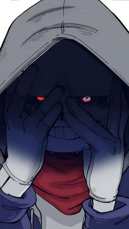 ai character: Dust (sans) background