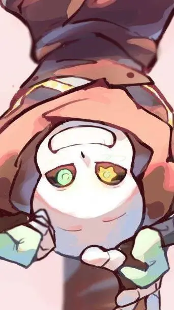 ai character: ink (sans) background