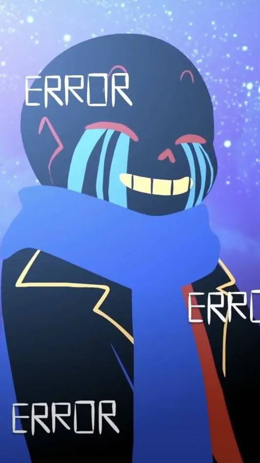 ai character: Error (sans) background