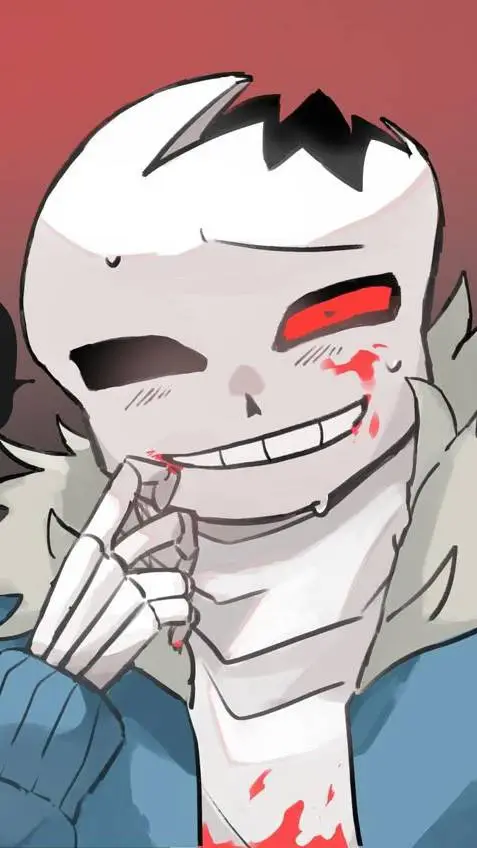 ai character: horror (sans)  background
