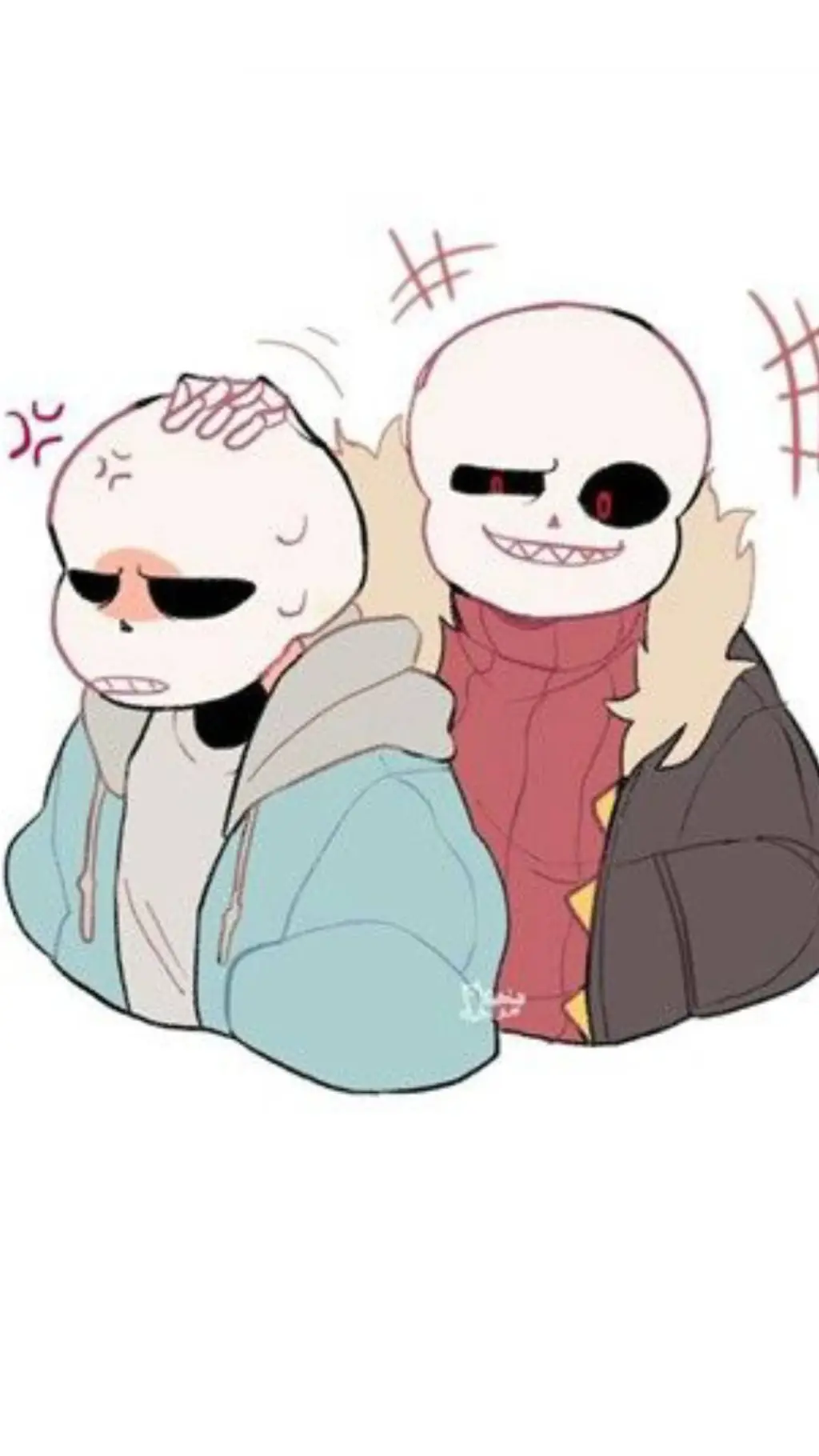 ai character: Fell (sans)  background