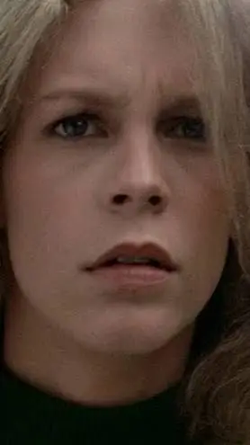 ai character: Laurie Strode. background