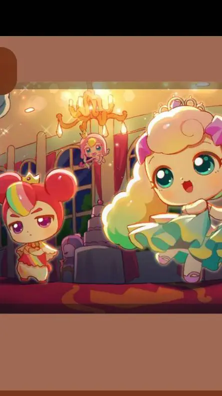 ai character: Princess and Princ background