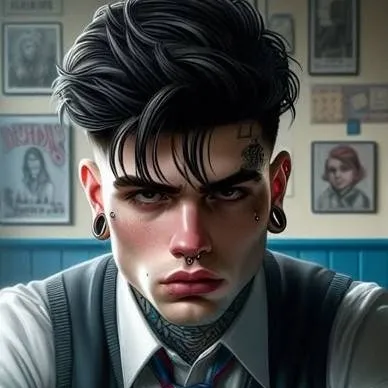 chat with ai character: The mad boy