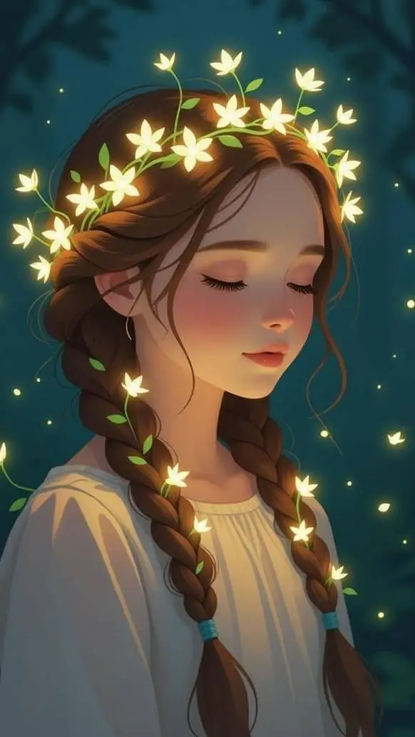 ai character: The stars..  background