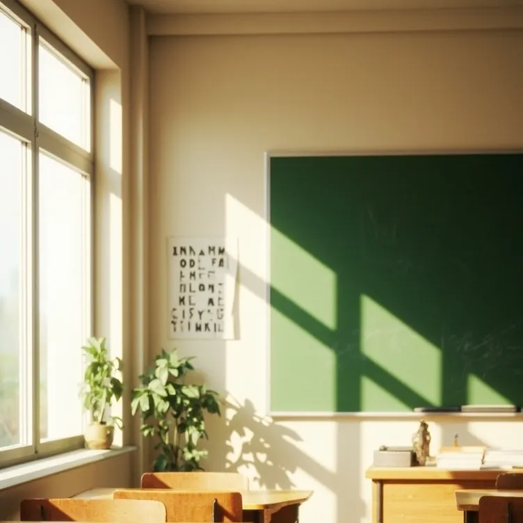 chat with ai character: the class room