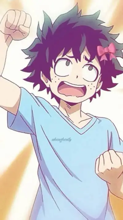 ai character: Deku background