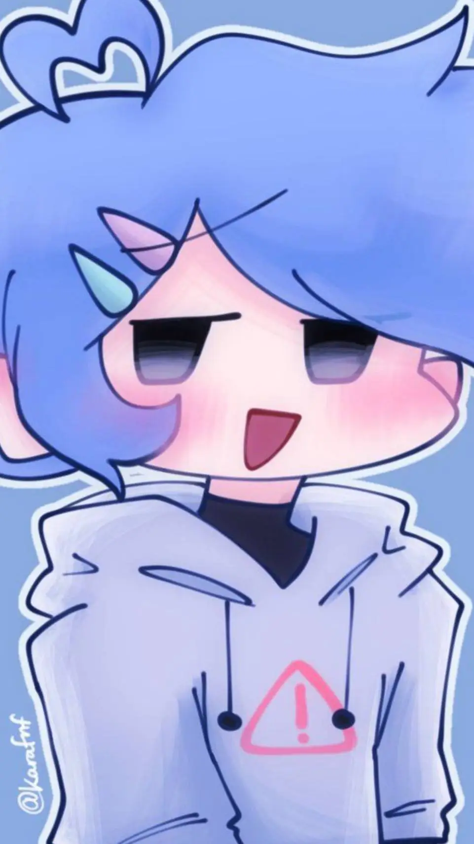 ai character: soft bf background