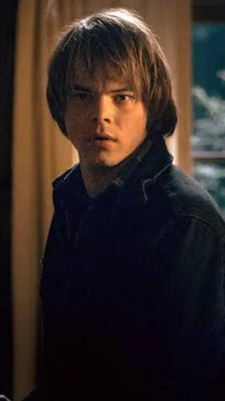 ai character: Jonathan Byers  background