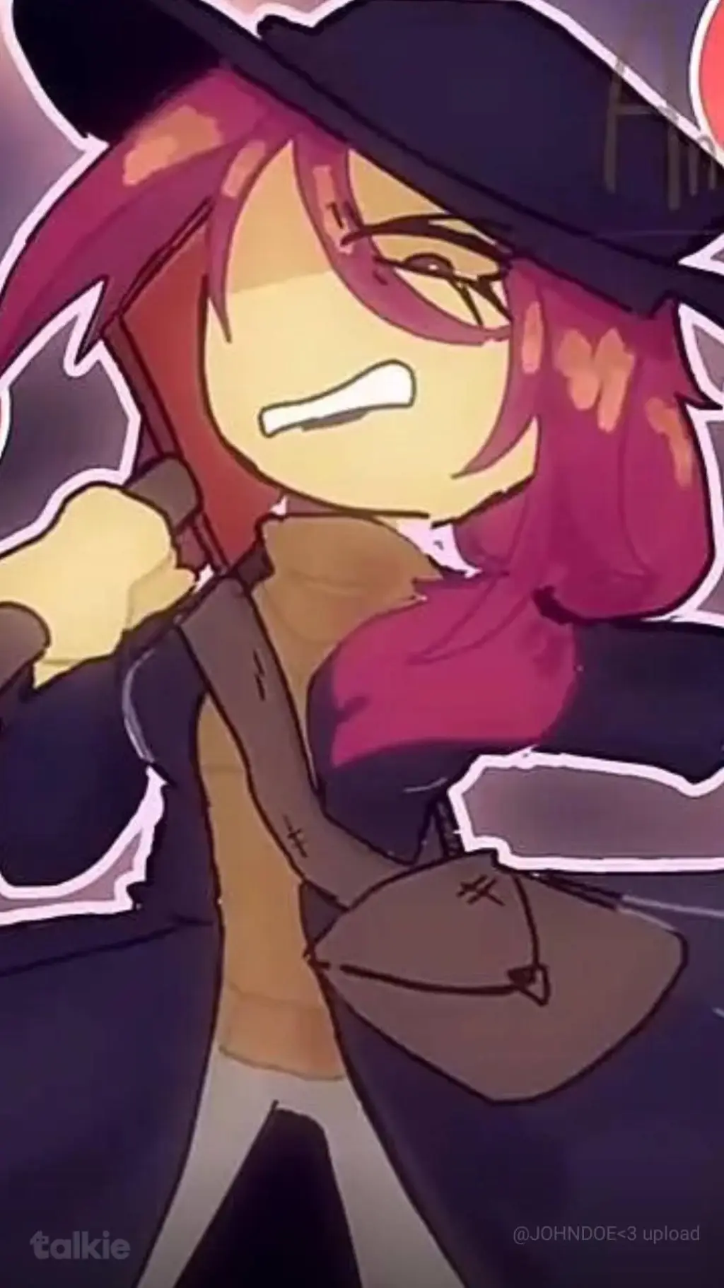 ai character: JANE X JOHN :D background