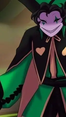 ai character: HARLEQUIN:3 background