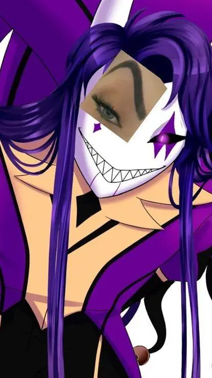 ai character: jester 💖 background