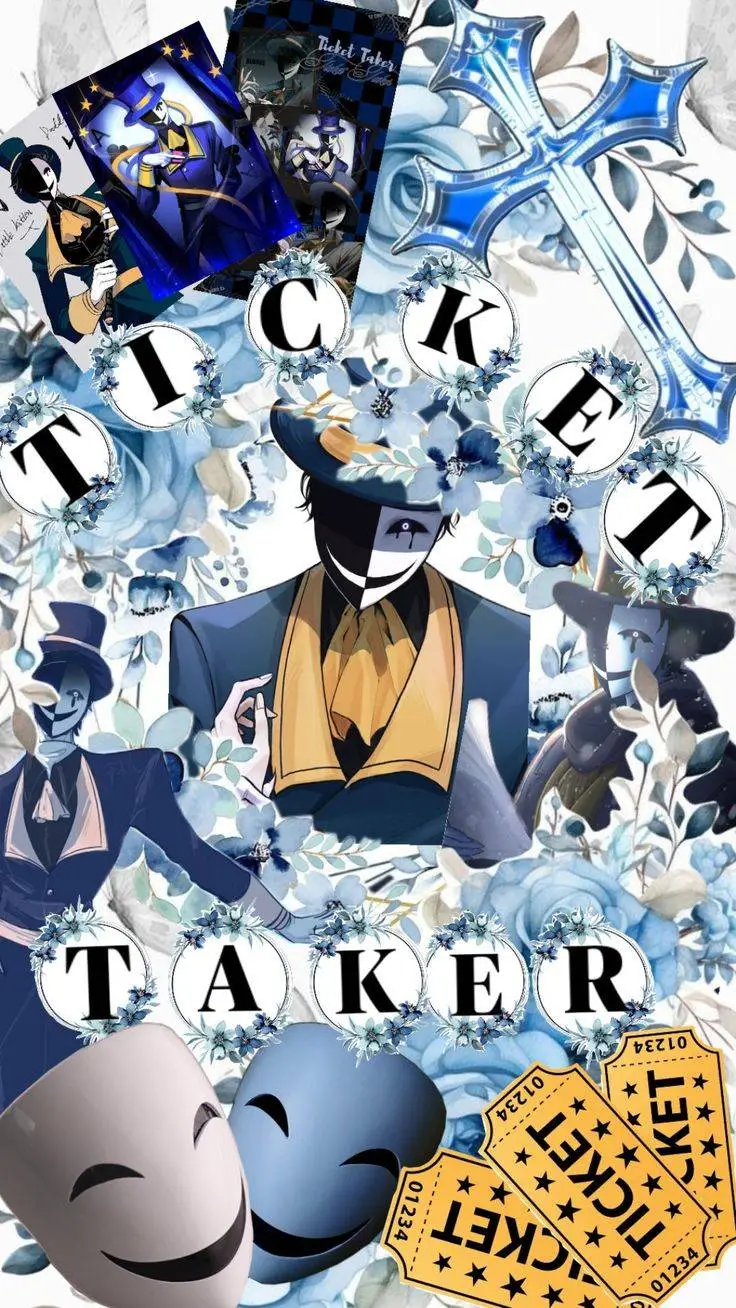 ai character: ⋆˚⋆ TICKET TAKER★ background