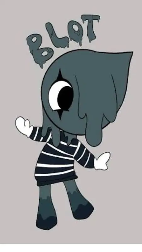 ai character: Baby Blot background