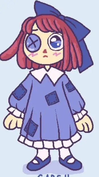 ai character: Baby Ragatha  background