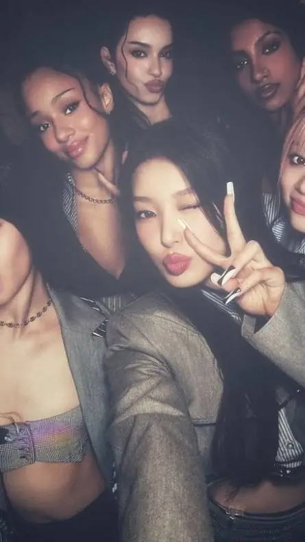 ai character: Katseye  background