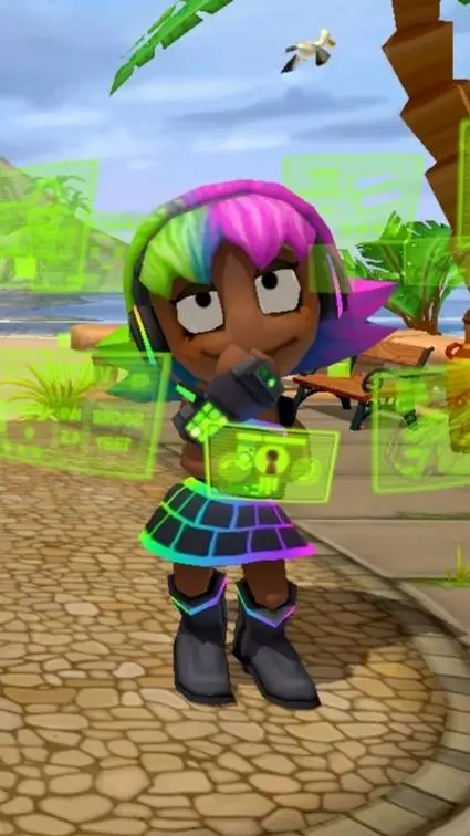 ai character: letta background