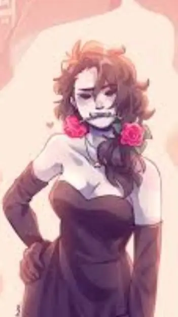 ai character: Jane the killer 🖤🤍 background