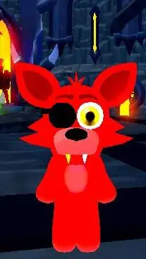 ai character: Foxy Plush background