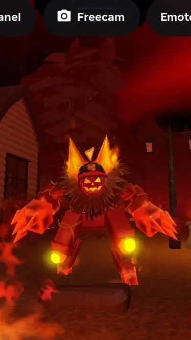 ai character: Jack-O-Lantern 666 background