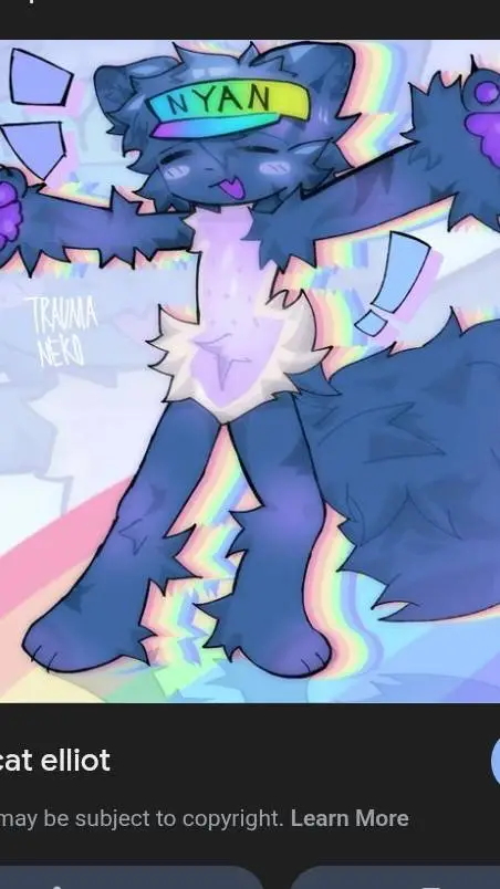 ai character: Elliott (Nyanskin) background