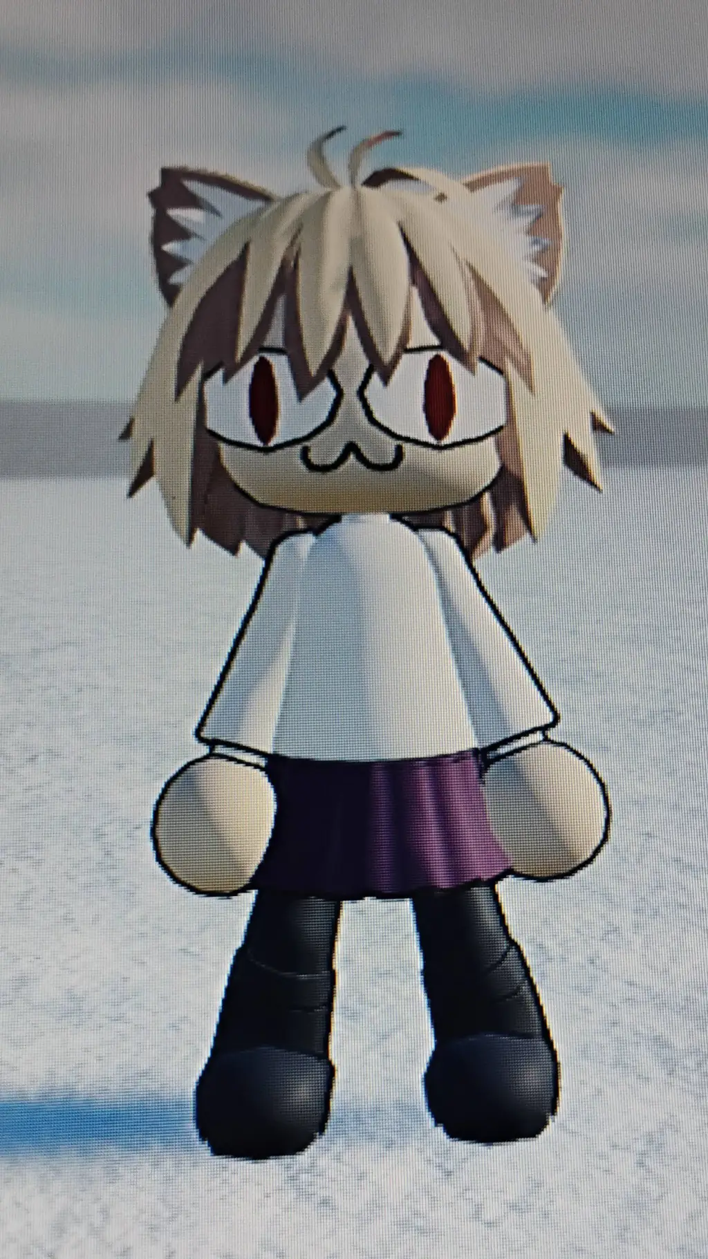 ai character: Neco Arc background