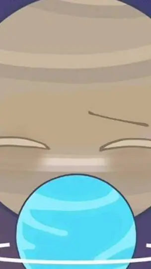 ai character: Saturn x Uranus background