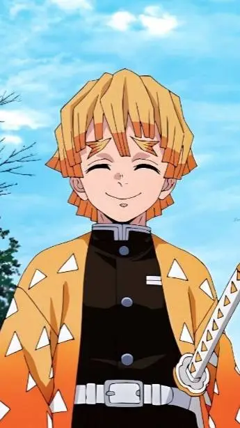 ai character: zenitsu agatsuma  background