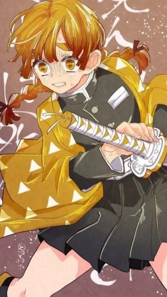 ai character: zenitsa agatsuma background