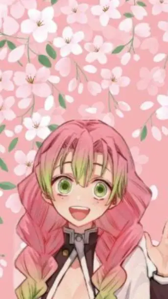 ai character: mitsuri kanroji background