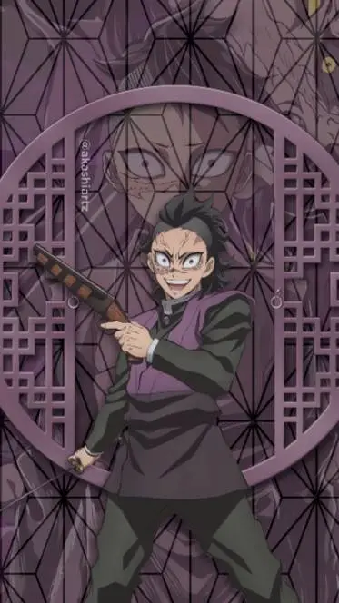 ai character: Genya Shinazugawa  background